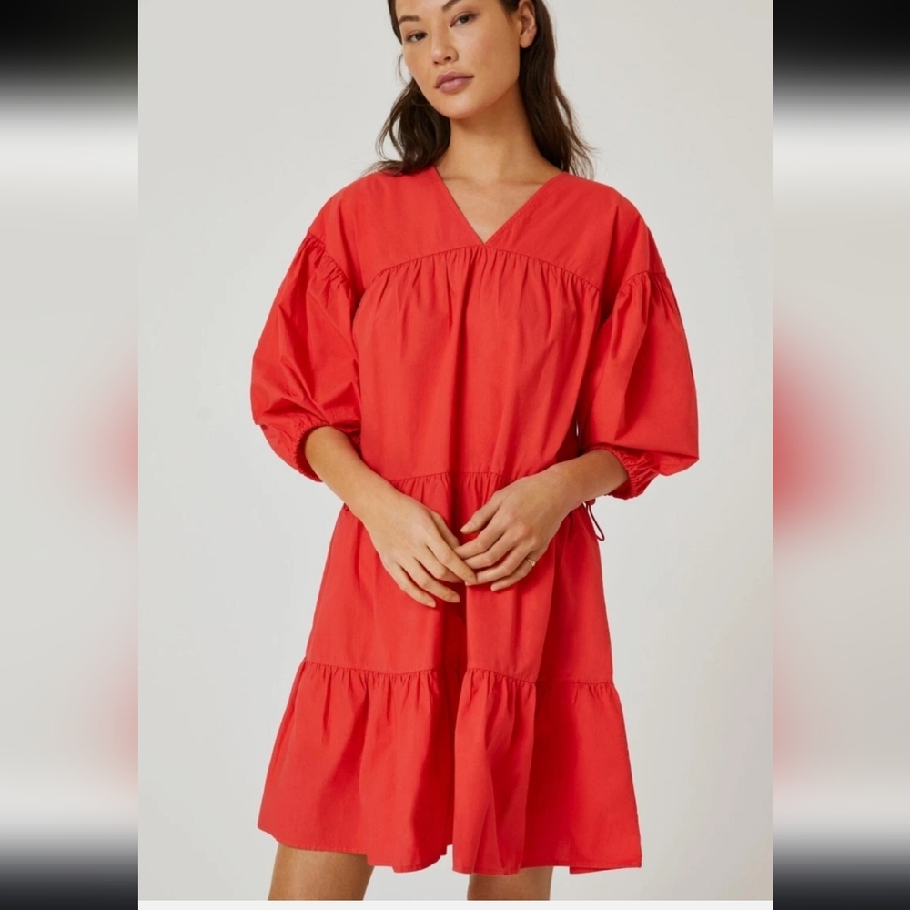 New Sundry Tiered Lounge Dress 0